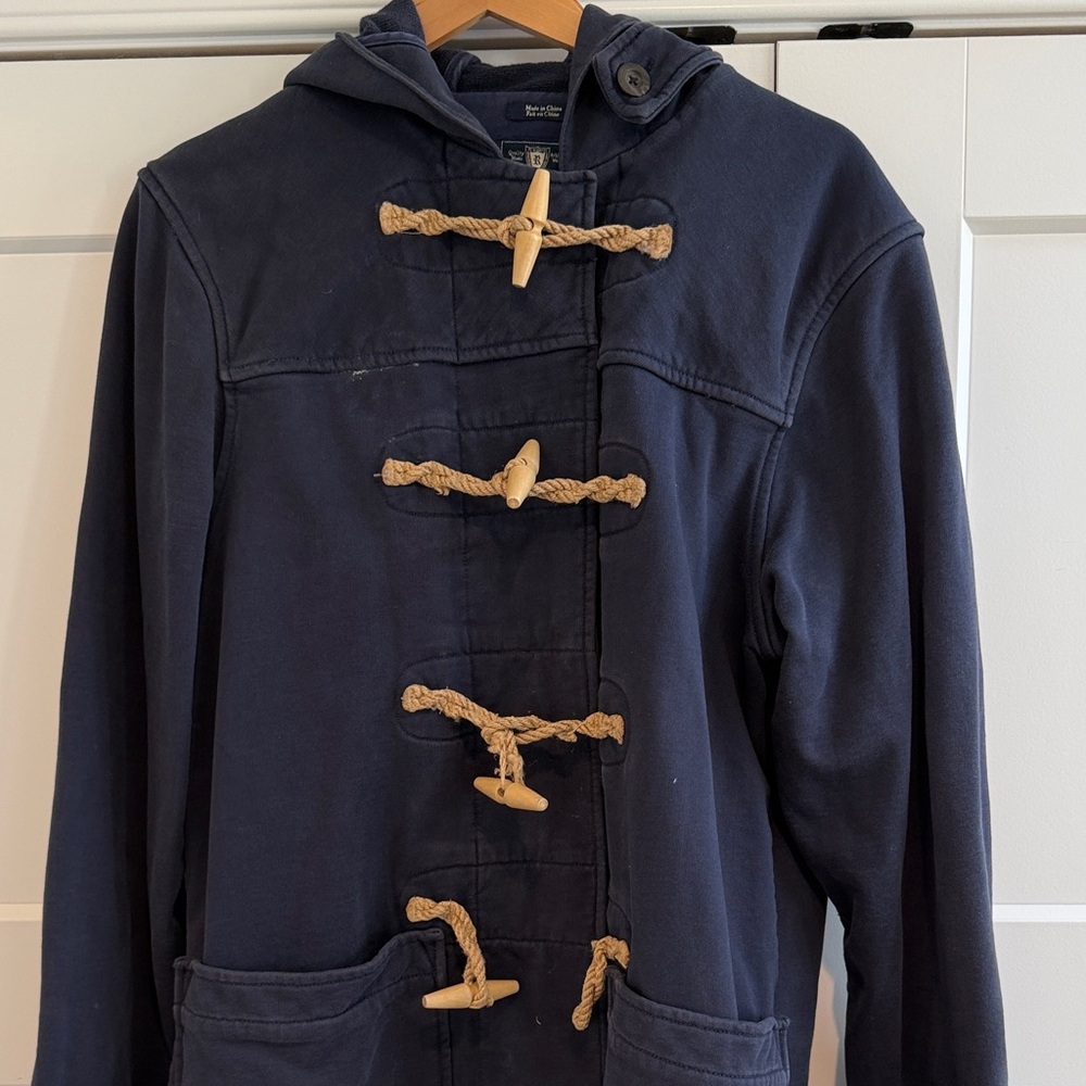 Rugby Ralph Lauren Navy Duffle Coat - Picture 3 of 5